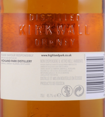 Highland Park 25 Years Release 2012 Orkney Islands Single Malt Scotch Whisky 45.7%