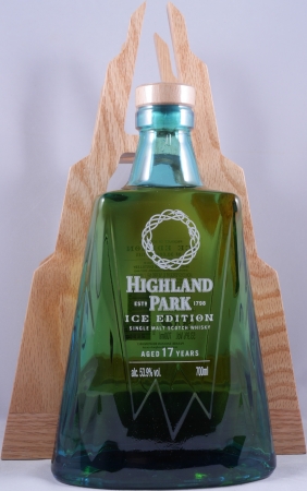 Highland Park 17 Years Ice Edition First Fill Bourbon Casks Orkney Islands Single Malt Scotch Whisky Cask Strength 53,9%