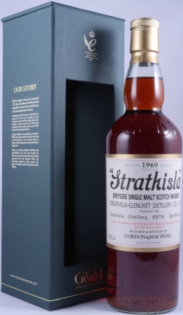 Strathisla 1969 45 Years Refill Sherry Butt and Bourbon Casks Gordon and MacPhail Speyside Single Malt Scotch Whisky 43.0%