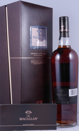 Macallan Oscuro Release 2010 The 1824 Collection Sherry Oak Casks Highland Single Malt Scotch Whisky 46.5%