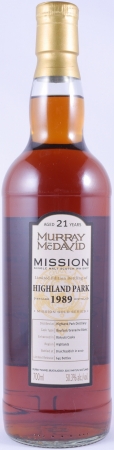 Highland Park 1989 21 Years Bourbon/Banyuls Wine Cask Murray McDavid Mission Gold Orkney Islands Single Malt Scotch Whisky 50.3%