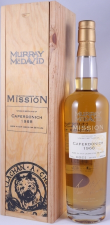 Caperdonich 1968 35 Years Oak Casks Murray McDavid Mission Selection Number Two Speyside Single Malt Scotch Whisky 46.0%