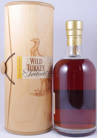 Wild Turkey Tribute 15 Years Jimmy Russells 50th Anniversary Limited Edition Kentucky Straight Bourbon Whiskey 50,5%