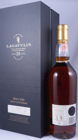 Lagavulin 1991 25 Years Special Release 2016 200 Years of Lagavulin Distillery Managers Islay Single Malt Whisky Cask Strength 51.7%