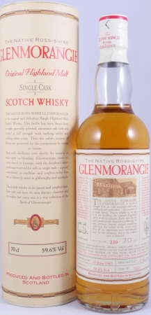 Glenmorangie 1982 10 Years American Oak Cask No. 5337 The Native Ross-Shire Highland Single Malt Scotch Whisky 59.6%