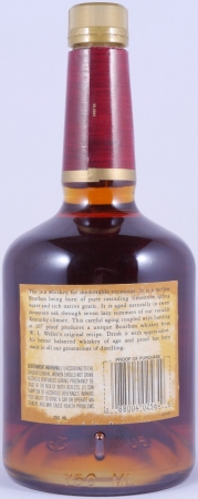 Old Weller 7 Years Antique The Original 107 Brand Kentucky Straight Bourbon Whiskey Dumpy Bottle 53.5%