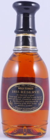 Wild Turkey 1855 Reserve Batch No. W-T-01-96 Kentucky Straight Bourbon Whiskey 54,4%