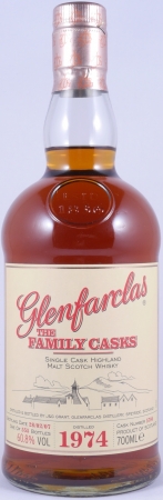 Glenfarclas 1974 32 Years The Family Casks First Fill Sherry Butt Cask No. 5786 Highland Single Malt Scotch Whisky 60,8%