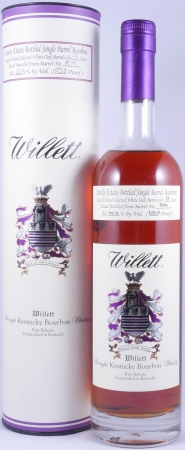 Willett 13 Years Single Barrel No. 8119 Family Estate Rare Release Kentucky Straight Bourbon Whiskey 62.9%