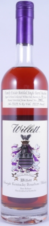 Willett 12 Years Single Barrel No. 8107 Family Estate Rare Release for Toddys Liquors KBF 2014 Selection Kentucky Straight Bourbon Whiskey 63,9%