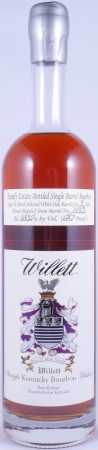 Willett 9 Years Single Barrel No. 1443 Silver Wax sealed for Shinanoya Tokio Family Estate Rare Release Kentucky Straight Bourbon Whiskey 64,35%