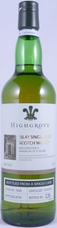 Laphroaig 1994 12 Years Oak Cask No. 7229 Highgrove Limited Edition Islay Single Malt Scotch Whisky 46.0%