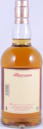 Glenfarclas 2000 14 Years The Family Casks Refill Sherry Butt Cask No. 4075 Highland Single Malt Scotch Whisky 58.5%