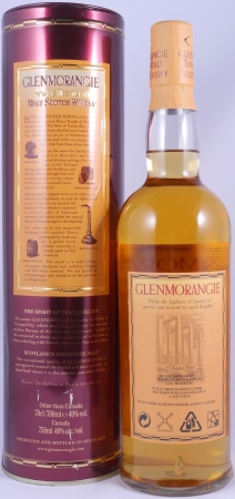 Glenmorangie 10 Years Old Bottling Highland Single Malt Scotch Whisky 40.0%