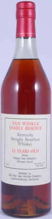 Van Winkle Family Reserve 12 Years Pappy van Winkles Private Stock Stitzel-Weller Lawrenceburg Kentucky Straight Bourbon Whiskey 45,2%