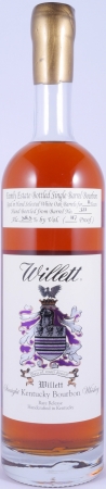 Willett 11 Years Single Barrel No. 321 Gold Wax Sealed Family Estate Rare Release Kentucky Straight Bourbon Whiskey 58,5%