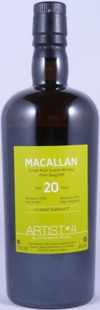 Macallan 1990 over 20 Years Hogshead Cask No. 15827 La Maison du Whisky Artist #4 Highland Single Malt Scotch Whisky 49.2%