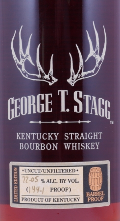 George T. Stagg 2001 Fall of 2016 15 Years Buffalo Trace Antique Collection Kentucky Straight Bourbon Whiskey 72,05%