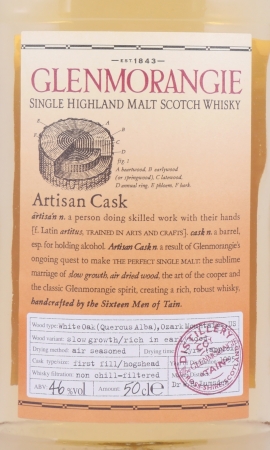 Glenmorangie 1995 10 Years Artisan Cask Highland Single Malt Scotch Whisky 46,0%