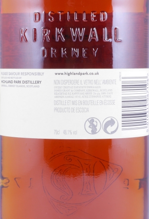 Highland Park 25 Years Release 2006 Orkney Islands Single Malt Scotch Whisky 48.1%