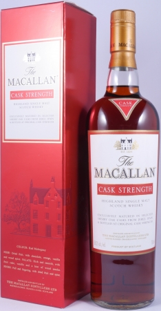 Macallan Cask Strength Sherry Oak Highland Single Malt Scotch Whisky for Dettling and Marmot AG Suisse 58.2%