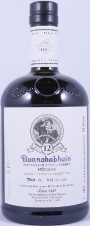 Bunnahabhain 2004 12 Years Moine PX Bourbon/Pedro Ximenez Sherry Cask Finish Feis Ile 2016 Islay Single Malt Scotch Whisky 54,6%