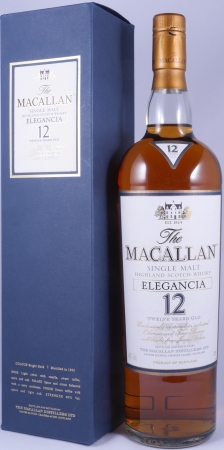 Macallan 12 Years Elegancia Sherry Oak Casks Highland Single Malt Scotch Whisky 40.0% 1.0 L