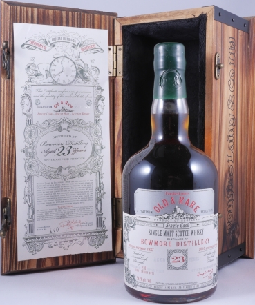 Bowmore 1987 23 Years Sherry Butt Douglas Laing Old and Rare Platinum Selection Islay Single Malt Scotch Whisky 59,1%