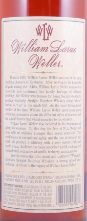 William Larue Weller 1997 Fall of 2007  Buffalo Trace Antique Collection Kentucky Straight Bourbon Whiskey 58,95%