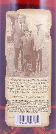 Pappy Van Winkles 1984 23 Years Single Barrel SB 2-78 for StraightBourbon.com Family Reserve Kentucky Straight Bourbon Whiskey 47,8%