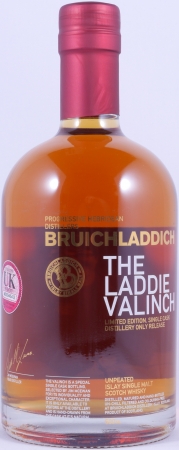 Bruichladdich 1992 24 Years Bourbon/Sauternes Cask R07/258 No. 018 The Laddie Crew Valinch 19 Arlene MacFayden Islay Single Malt Scotch Whisky 48.5%