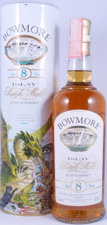 Bowmore Legend of the Sea Dragon 8 Years Limited Edition 10th Release for Italy Islay Single Malt Scotch Whisky 40.0%