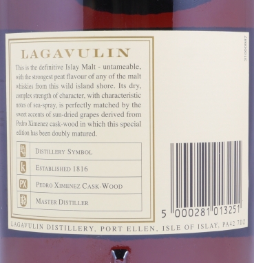 Lagavulin 1989 16 Years Distillers Edition 2005 Special Release lgv.4/493 Islay Single Malt Scotch Whisky 43,0% 1,0L