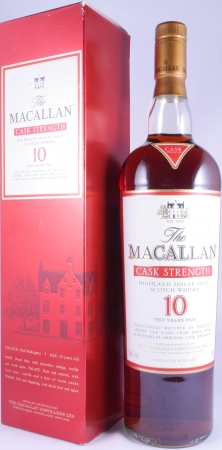 Macallan 10 Years Cask Strength Sherry Oak Highland Single Malt Scotch Whisky 58,4% 1,0L