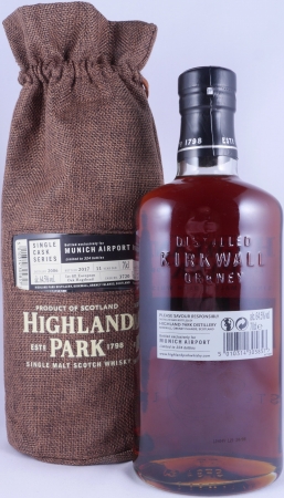 Highland Park 2006 11 Years 1st Fill European Hogshead Cask No. 3720 Munich Airport Exclusive Orkney Islands Single Malt Scotch Whisky 64.5%