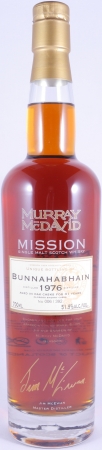 Bunnahabhain 1976 31 Years Oloroso Sherry Casks Murray McDavid Mission Edition Islay Single Malt Scotch Whisky 51.9%