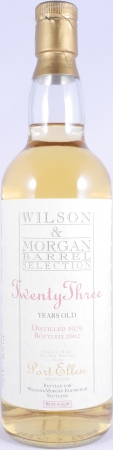 Port Ellen 1979 23 Years Sherry Butt Cask No. 5538 Wilson & Morgan Barrel Selection Islay Single Malt Scotch Whisky 46.0%