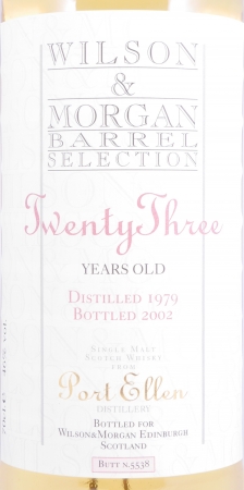 Port Ellen 1979 23 Years Sherry Butt Cask No. 5538 Wilson & Morgan Barrel Selection Islay Single Malt Scotch Whisky 46.0%