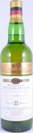 Port Ellen 1978 21 Years Oak Cask Douglas Laing Old Malt Cask Islay Single Malt Scotch Whisky 50.0%