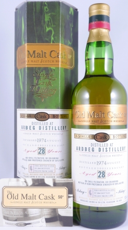 Ardbeg 1974 28 Years Oak Cask Douglas Laing Old Malt Cask Islay Single Malt Scotch Whisky 50,0%