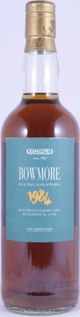 Bowmore 1984 16 Years Fino Sherry Puncheon Cask No. 61930 Samaroli Very Limited Edition Islay Single Malt Scotch Whisky 45.0%
