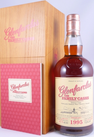 Glenfarclas 1995 22 Years The Family Casks First Fill Sherry Hogshead Cask No. 2992 Highland Single Malt Scotch Whisky 42,1%