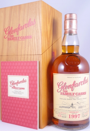 Glenfarclas 1997 20 Years The Family Casks First Fill Sherry Butt Cask No. 453 Highland Single Malt Scotch Whisky 54,9%