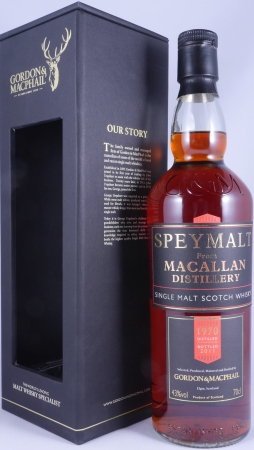 Macallan Speymalt 1970 41 Years 1st Fill Sherry Cask Gordon and MacPhail Highland Single Malt Scotch Whisky 43.0%