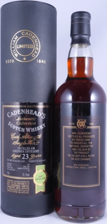 Lochside 1981 23 Years Sherry Hogshead Cadenhead Highland Single Malt Scotch Whisky Cask Strength 55.1%