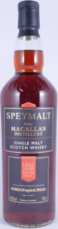 Macallan Speymalt 1966 48 Years First Fill Sherry Butt Gordon und MacPhail Highland Single Malt Scotch Whisky 43,0%