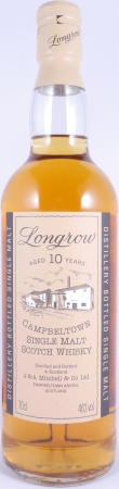 Longrow 10 Years Cream Capsule Release 2000 Campbeltown Single Malt Scotch Whisky 46,0%