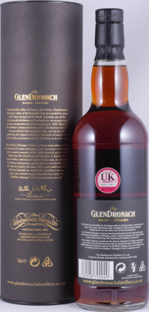 Glendronach 1993 25 Years Sherry Butt Cask No. 400 Distillery Managers Exclusive Hand-Filled Highland Single Malt Scotch Whisky 53.6%