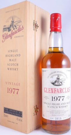 Glenfarclas 1977 24 Years Sherry Casks The Spirit of Independence Highland Single Malt Scotch Whisky 43,0%