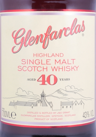 Glenfarclas 40 Years Oloroso Sherry Casks Warehouse Limited Edition Release 2017 Highland Single Malt Scotch Whisky 43.0%